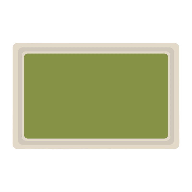 Roltex polyester dienblad GN 1/1 53x32,5cm groen