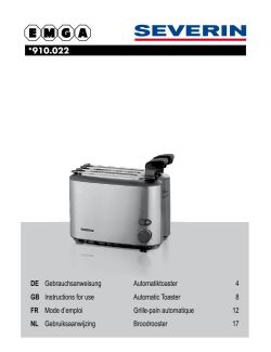 Gebruikers handleiding