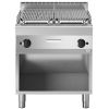 Modular Fun 700 gas lavasteen grill 800 mm 2 zones open aardgas