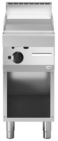 Modular Fun 700 400 mm gas bakplaat glad open aardgas