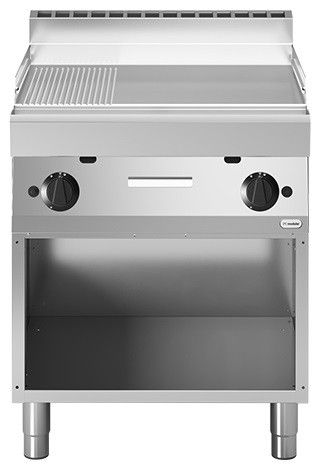 Modular Fun 700 gas bakplaat open aardgas 700 mm