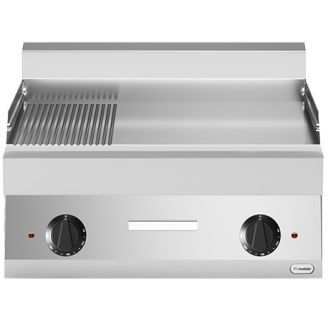 Modular Fun 650 700 mm elektrische bakplaat glad-geribbeld