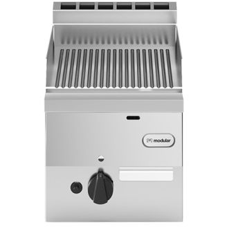 Modular Fun 600 300 mm gas bakplaat geribbeld propaan