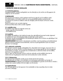 Gebruikers handleiding