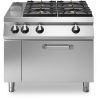 Modular Roc 1100 gasfornuis 4-pits emaille met elek oven R110/100CFGEB