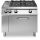 Modular Roc 1100 gasfornuis 4-pits emaille met elek oven R110/100CFGEB
