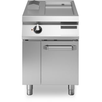 Modular Roc 1100 600 mm elektrische bakplaat chroom met deuren