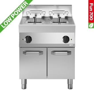 Modular Fun 700 elektrische friteuse 700 mm 10+10 liter ECO