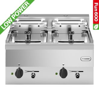 Modular Fun 600 elektrische friteuse 600 mm 10 + 10 liter ECO