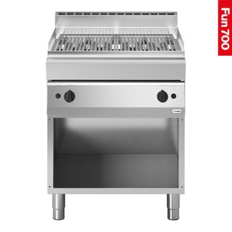 Modular Fun 700 gas grill 2 zones open aardgas