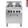 Modular Fun 700 elektrisch fornuis met oven 4-zones