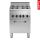 Modular Fun 600 600 mm elektrisch fornuis met oven 4 zones