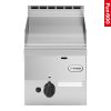 Modular Fun 600 300 mm gas bakplaat glad chroom aardgas