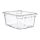 Araven kunststof gastronorm bak 1/2 GN - 150 mm