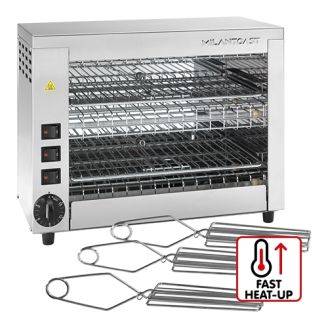 MilanToast tosti apparaat 6 klemmen
