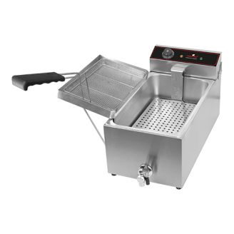Caterchef - Visbak / Oliebollen friteuse - RVS - 15 Liter