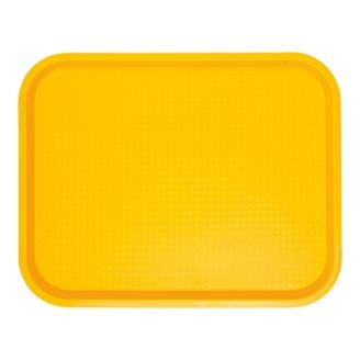 CaterChef Dienblad polypropyleen geel - 45,5x35,5 cm