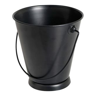 EMGA Serveer emmer middel - zwart Ø 12,5 cm