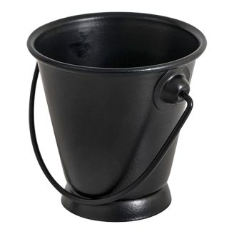 EMGA Serveer Emmer Mini Zwart Ø 75 mm