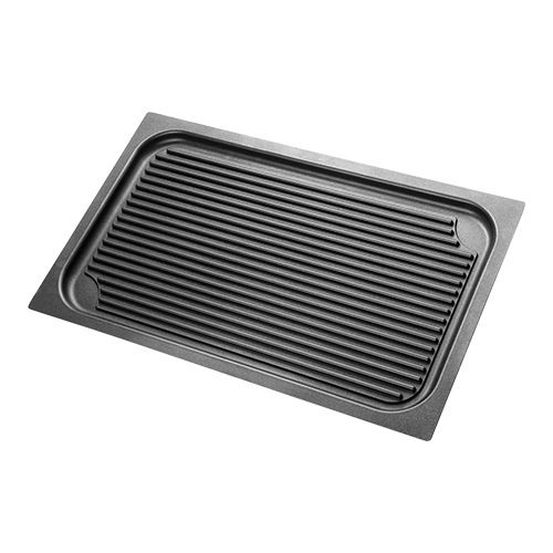 Risoli anti-aanbak aluminium grillplaat GN 1/1