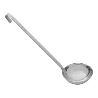 EMGA RVS Opscheplepel non-drip - 36,5cm - 0,350 liter