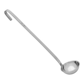 EMGA RVS Opscheplepel non-drip - 30cm - 0,08 liter