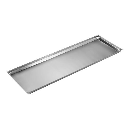 RVS Vitrineschotel 83x27 cm