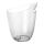 Vin Bouquet Wijnkoeler transparant met handvat - Ø 12 cm