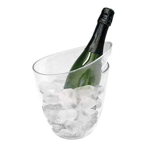 Vin Bouquet Wijnkoeler transparant met handvat - Ø 12 cm