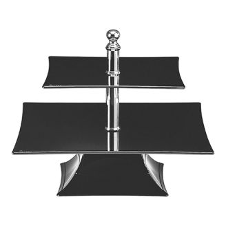EMGA Taartstandaard vierkant - 25x25/35x35cm