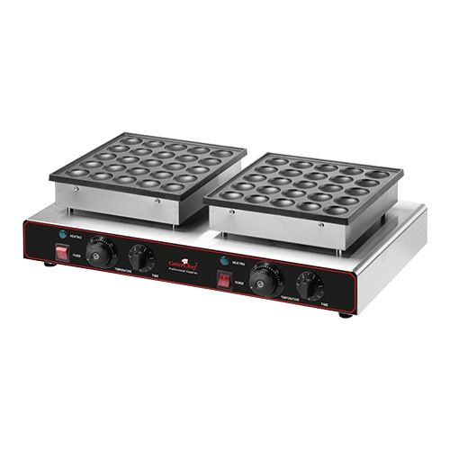 CaterChef poffertjes bakapparaat 2x 25x