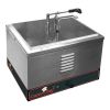 Sauzen warmer (cap.1x1/2GN) m/dispenser