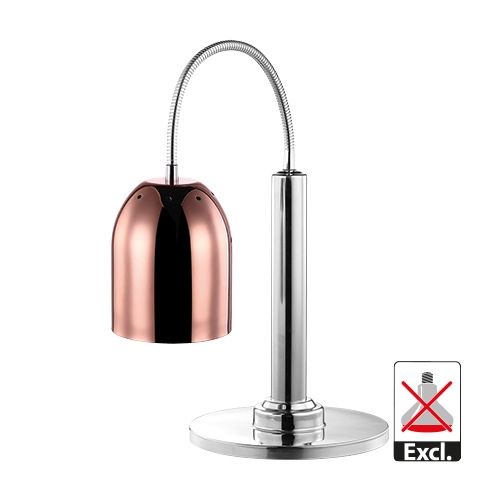 Warmhoudlamp koper