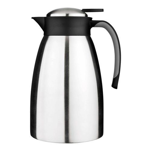 Helios RVS Isoleerkan dubbelwandig - 1 liter