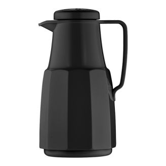 Helios Isoleerkan kunststof/glas zwart - 1 liter