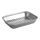 RVS lekbak inclusief rooster 320x230