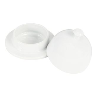 EMGA Boterpotje - met cloche - Ø 9 CM - Porselein