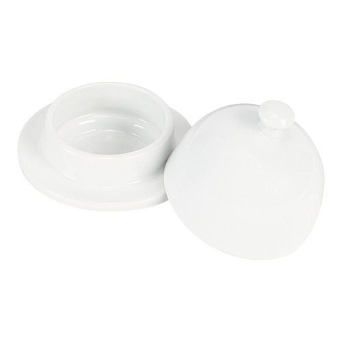 EMGA Boterpotje - met cloche - Ø 9 CM - Porselein