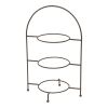 EMGA Etagere - Standaard - 44 CM - RVS - Zwart