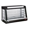 Caterchef warmhoudvitrine zwart 90cm