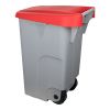 afvalcontainer 085lt. rood