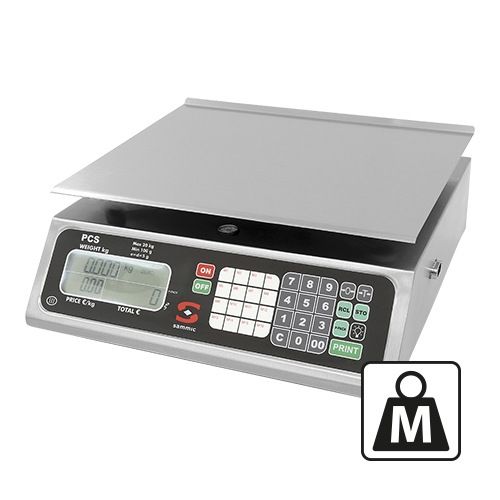 electr.weegschaal 20kg/02gr