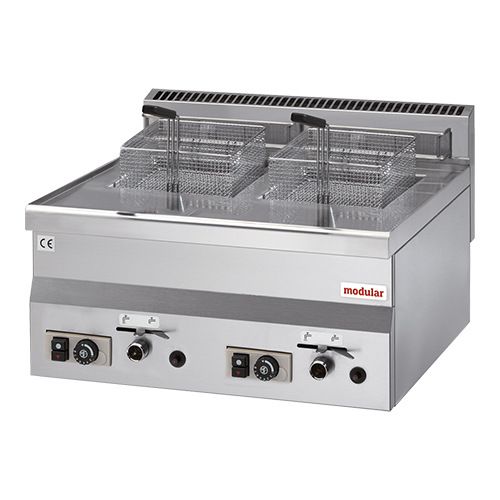 Modular Gas friteuse - 2x 8 liter - FU 60/60 FRG