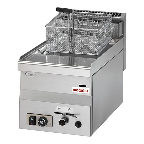 Modular Gas friteuse - topunit, 8 liter