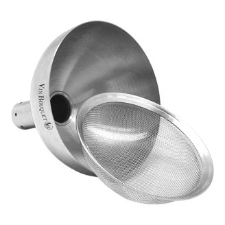 RVS Decanteer trechter met filter