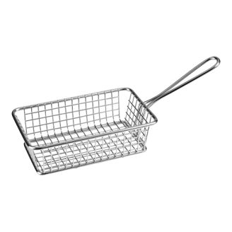 EMGA RVS Frituurmandje mini 16x10 cm