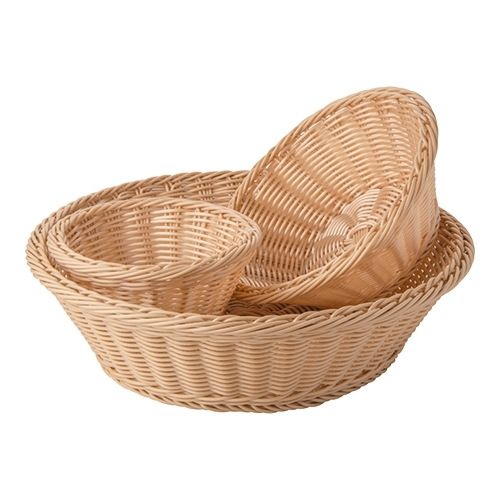 EMGA Broodmandje rond - vlechtwerk - Ø 39 cm