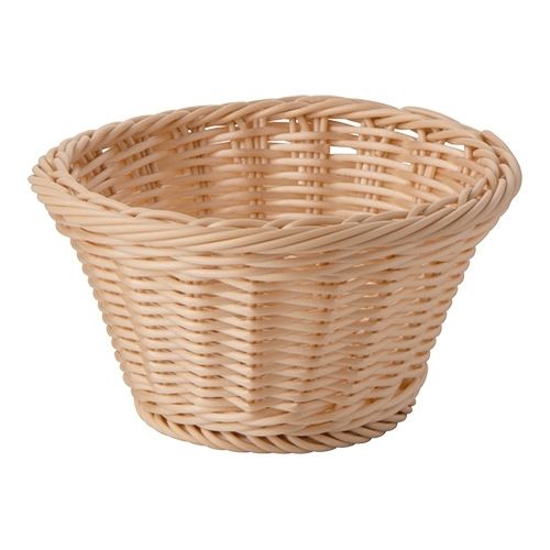 EMGA Broodmandje rond - vlechtwerk - Ø 19 cm