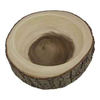 EMGA Houten serveerkom - Ø19cm
