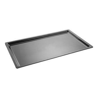 GN bak melamine zwart 1/1 GN - 20 mm